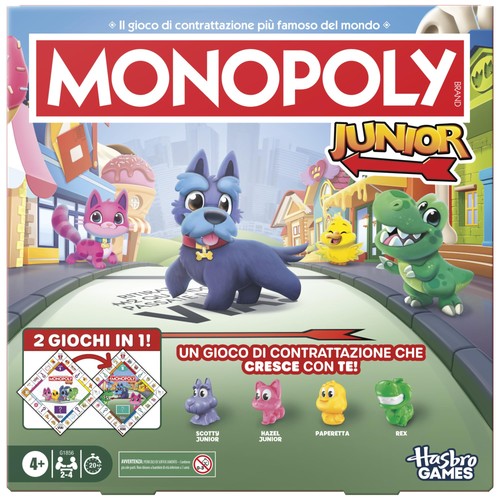 Monopoly junior gioco da - monopoly, junior,