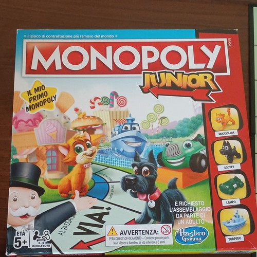 Hasbro gaming monopoly junior - hasbro,