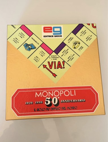 Monopoli 50esimo anniversario - monopoli,