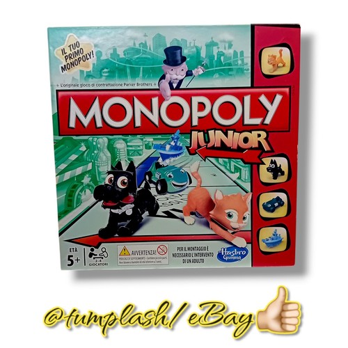 Monopoli junior hasbro - monopoli,