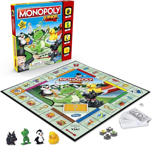 Hasbro gaming monopoly - gaming, junior