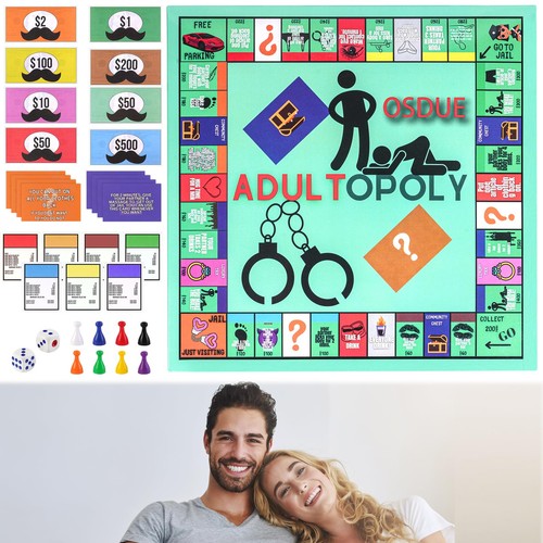 Gioco tavolo adultopoly - gioco,