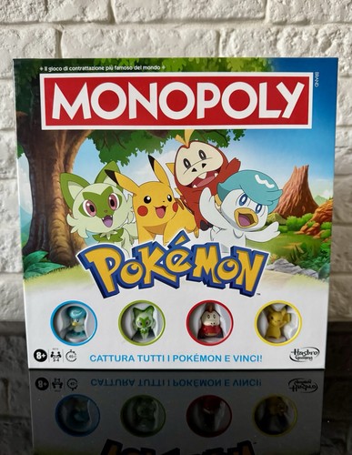 Hasbro monopoli pokémon - pokémon, gioco