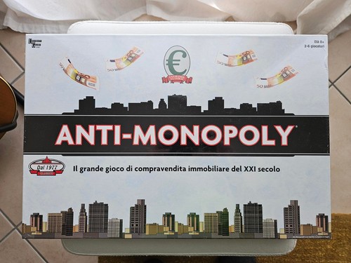 Gioco tavolo anti monopoly - gioco, da