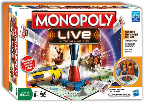 Gioco tavolo monopoly live - da,